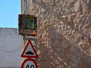 Santanyí instal·la radars pedagògics als voltants de l’Escola Municipal de Música 