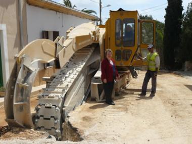 El clavegueram de s’Alqueria Blanca estarà acabat abans de final d’any
