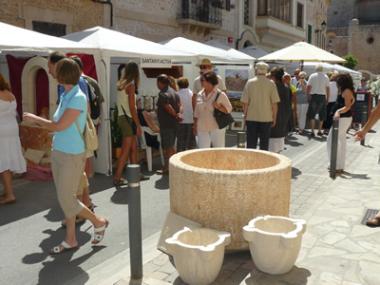 Imatges de la Mostra d’Art i Artesania del municipi de Santanyí 
