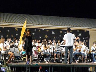 L’actuació de l’home sobre el medi ambient, una reflexió esperançadora que va posar en escena l’Escola de Música a la clausura del curs 2008-2009