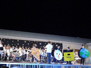 L’actuació de l’home sobre el medi ambient, una reflexió esperançadora que va posar en escena l’Escola de Música a la clausura del curs 2008-2009