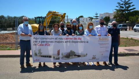 INICI OBRES CENTRE DIA CALA D'OR