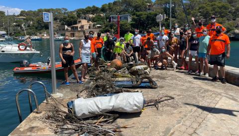 NETEJA FONS MARÍ CALA FIGUERA 2021