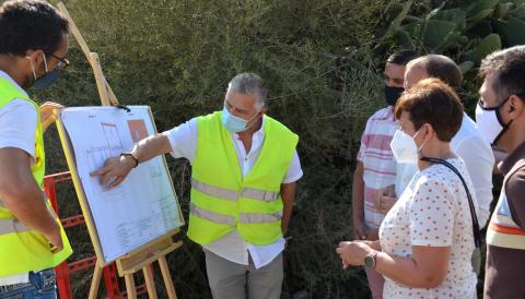 VISITA OBRES BOMBA IMPULSIÓ CLAVEGUERAM ES LLOMBARDS