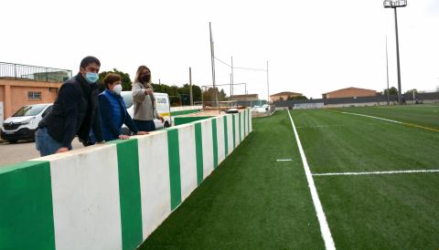 RENOVACIÓ GESPA CAMP FUBOL S'ALQUERIA BLANCA