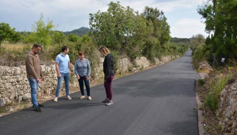 ASFALTAT CAMINS SANTANYÍ_CAMÍ DE FRANÇA