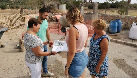Comencen les obres de millora i embelliment de l’entorn del Pou del Rei de s’Alqueria Blanca