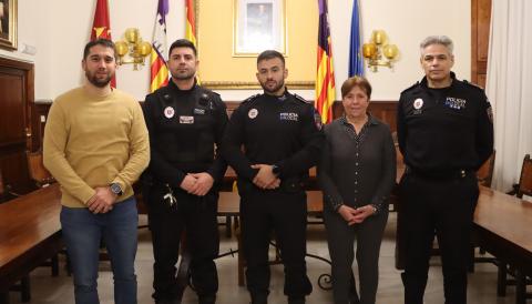 POLICIA LOCAL SANTANYÍ INCORPORA DOS AGENTS