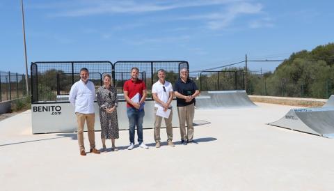 NOU PARC INFANTIL I SKATE PARC CALA D'OR