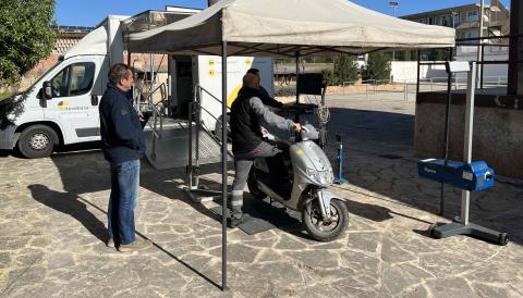 50 motos i ciclomotors passaran la ITV a Santanyí 