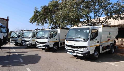 CAMIONS RECOLLIDA SELECTIVA PORTA A PORTA SANTANYÍ