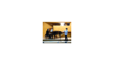 Els alumnes de les escoles de música de Bunyola i Santanyí intercanvien els seus coneixements musicals