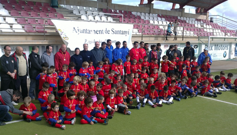 Santanyí acull una jornada de promoció de futbolet per a nins i nines de tres a cinc anys