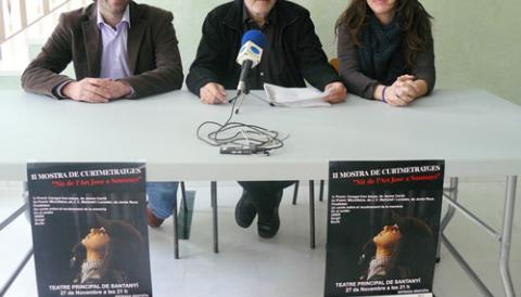El Teatre Principal de Santanyí acull la II Mostra de Curtmetratges de directors mallorquins