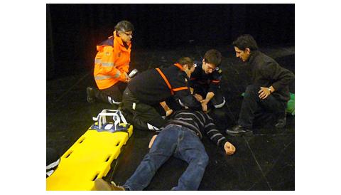 L’Agrupació de voluntaris de Protecció Civil de Santanyí realitzen cursos específics per millorar la seva formació