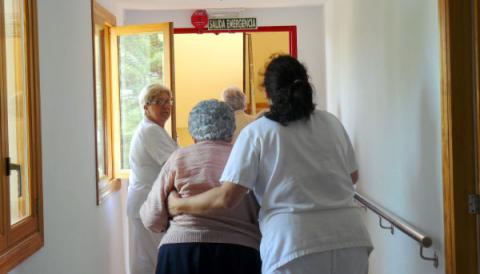 Creu Roja i Policia local coordinen un simulacre d’evacuació al Centre de Dia de s’Alqueria Blanca