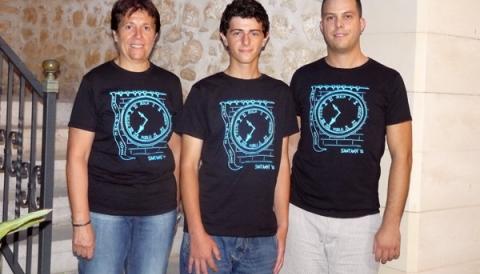 Antoni Estelrich Ballester de 16 anys, es proclama guanyador del I Concurs Camiseta Sant Jaume 2012