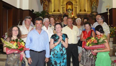 Gegants, Caparrots i xeremiers a les festes de Sant Roc de s’Alqueria Blanca