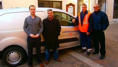 La brigada municipal de Cala d’Or compta amb una nova furgoneta