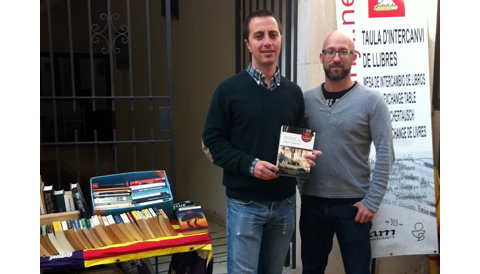 Bernat Vidal i Tomàs, Intercanvi de llibres i la llegenda de Sant Jordi, protagonistes de les activitats de la Setmana del Llibre