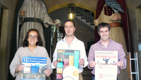 La Mostra d’Art i Artesania d’enguany comptarà amb una ruta de tapes i vins i recorregut per les galeries del poble
