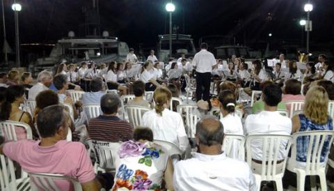 PORTOPETRO ACOMIADA LES FESTES D’ESTIU AMB UN CONCERT A CÀRREC DE LA BMM DE SANTANYÍ