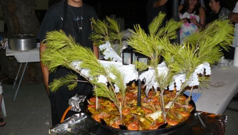 TRES GUANYADORS EN  EL TRADICIONAL CONCURS DE PAELLES DE SANT ROC