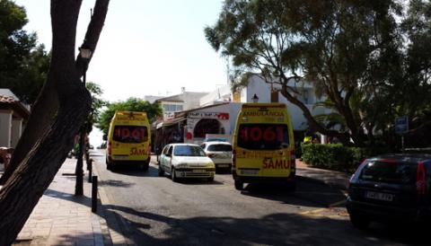 LA POLICIA LOCAL SALVA DUES VIDES AL NUCLI COSTANER DE CALA D’OR