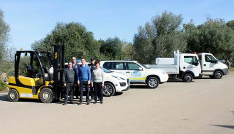 SANTANYÍ PRESENTA ELS NOUS VEHICLES OFICIALS