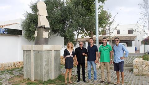 NOVA ESCULTURA PLAÇA COSTA CALA D'OR