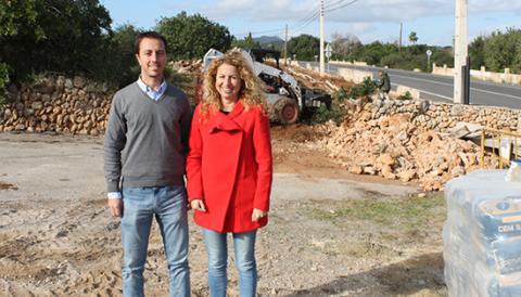 S’INICIEN LES OBRES DEL RECLAMAT PASSEIG PER A VIANANTS I CICLISTES  DE CALA D’OR A CALONGE