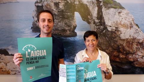 L’AJUNTAMENT DE SANTANYÍ IMPULSA LA CAMPANYA “L’AIGUA ÉS UN BE ESCÀS, PENSA-HI”