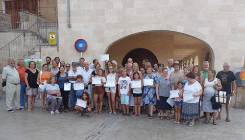 55 ARTISTES DE TOT MALLORCA HAN PARTICIPAT AQUEST CAP DE SETMANA A LA XVII TROBADA DE PINTORS DE CALA FIGUERA