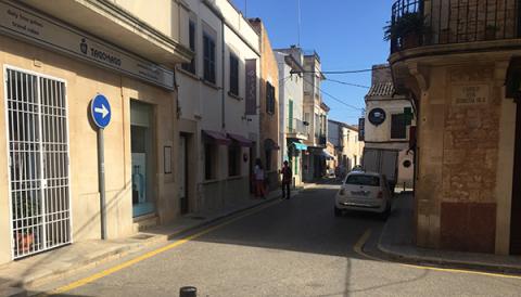 S’AJORNEN LES OBRES DEL CARRER PORTELL FINS AL MES D’OCTUBRE