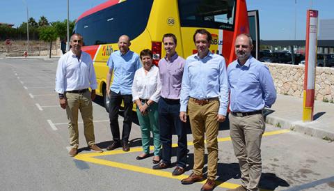 EL CONSELLER DE ENERGIA I MOBILITAT VISITA SANTANYÍ I CALA D’OR