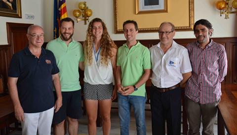 Recepció a Aida Bauçà a l’Ajuntament de Santanyí