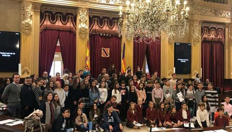 Santanyí, un any més, present al Parlament Infantil de les Illes Balears que organitza UNICEF