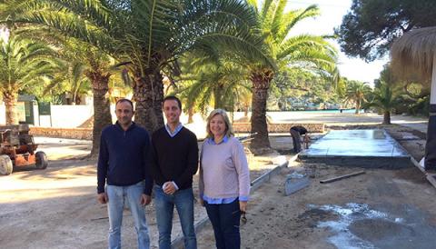 L’Ajuntament de Santanyí inverteix 56.000 a la placeta de la platja de Cala Santanyí