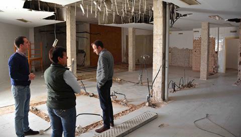 L’Ajuntament posa a punt una sala de 300m2 al Centre Cívic de Santanyí