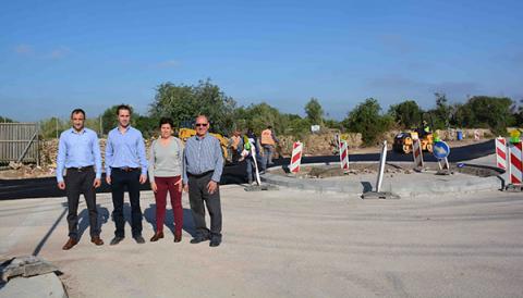 Una nova rotonda millorarà la seguretat vial a Son Moja