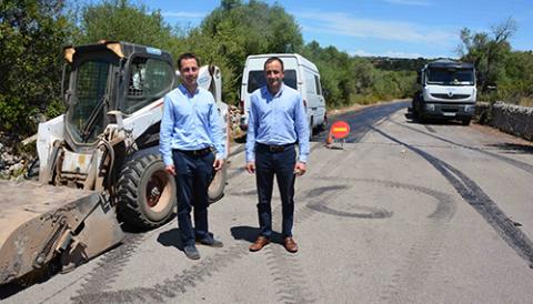 L’Ajuntament de Santanyí inverteix 112.000 en l’asfaltat de camins
