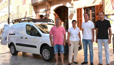 L’Ajuntament de Santanyí estrena vehicle elèctric