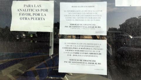 Cala d’Or es torna a queda sense metge els horabaixes