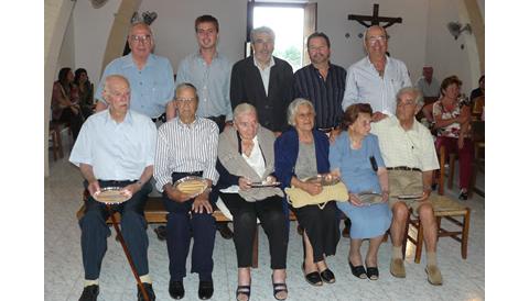 Homenatge als majors de 85 anys de Portopetro