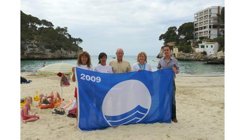 Cala Gran, sa Font de n’Alis i Cala Santanyí repeteixen Bandera Blava