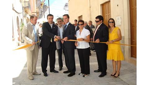 Inaugurades les obres d’embelliment dels carrers Centre i Guàrdia Civil de Santanyí