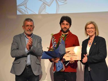 Damià Rotger i Miquel Segura, guanyadors dels premis de poesia i narrativa Vila de Santanyí de 2019