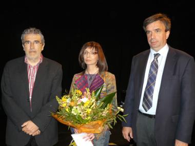 Montserrat Garcia de Barcelona, guanyadora del XXV Certamen de Poesia Bernat Vidal i Tomàs de Santanyí