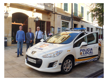 L’Ajuntament de Santanyí ha comprat un cotxe nou per a la Policia local 