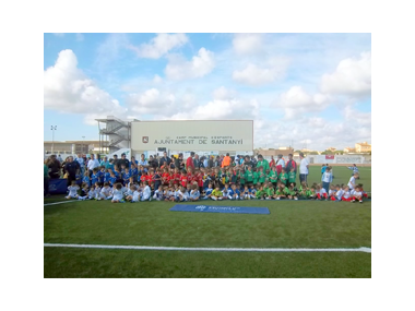 Santanyí acull la I Diada de Futbol de la Comarca del Migjorn per a infants d’entre tres i sis  anys